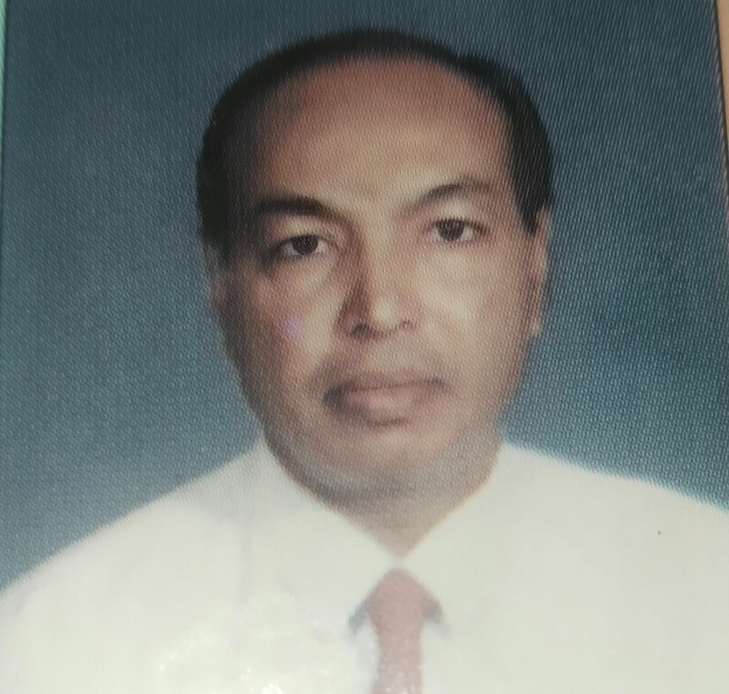 Family-supplied studio portrait of M Abul Kasem